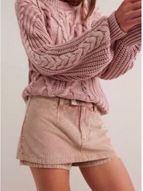We The Free Gallivanting Cord Skort